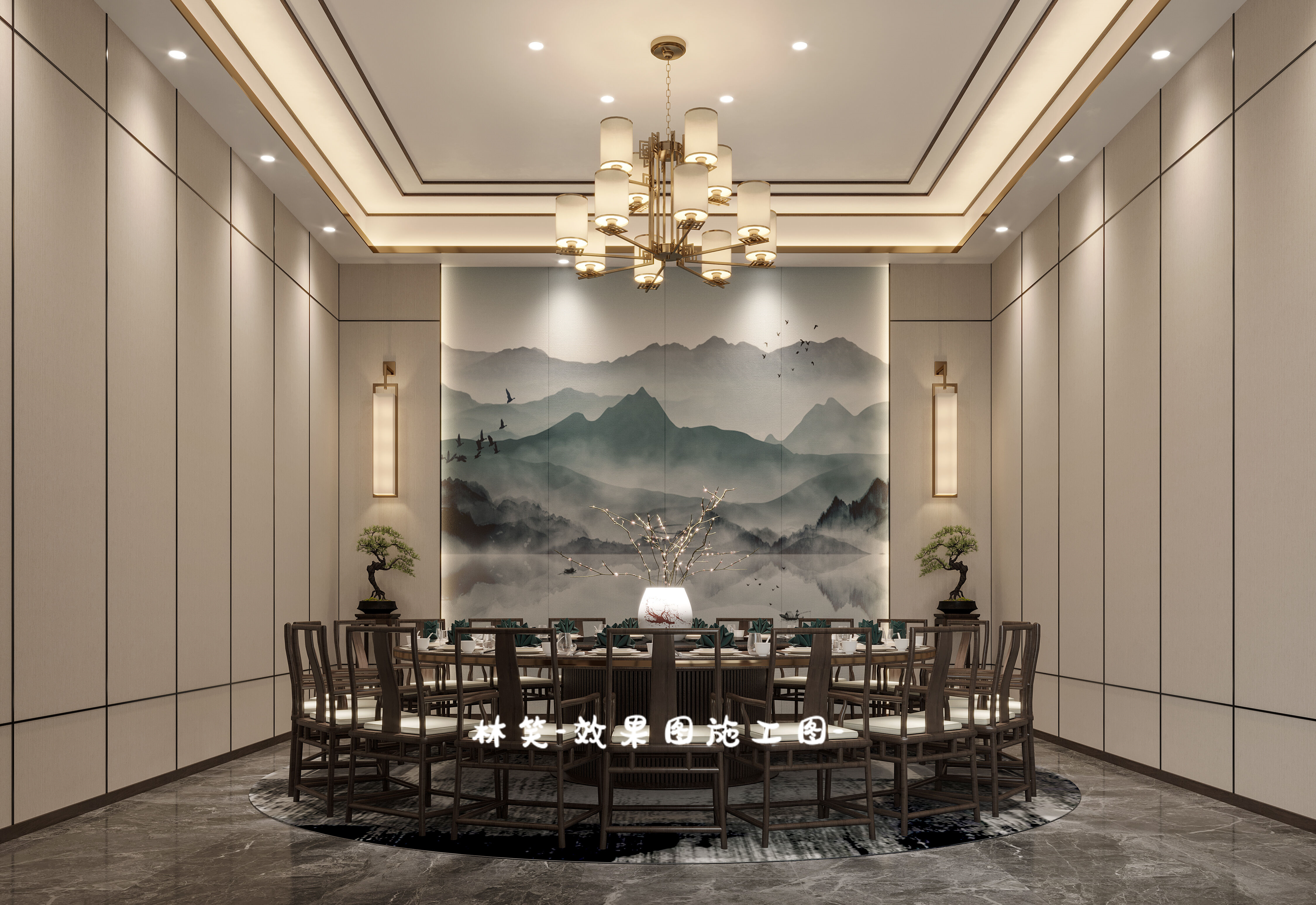 新中式餐厅，让人一见便倾心-1