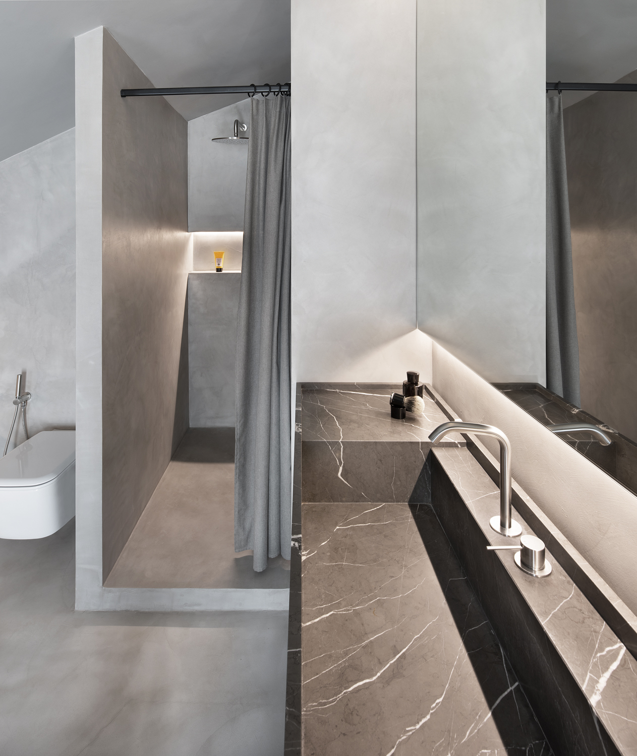 意大利南部河岸的顶层复式公寓-41