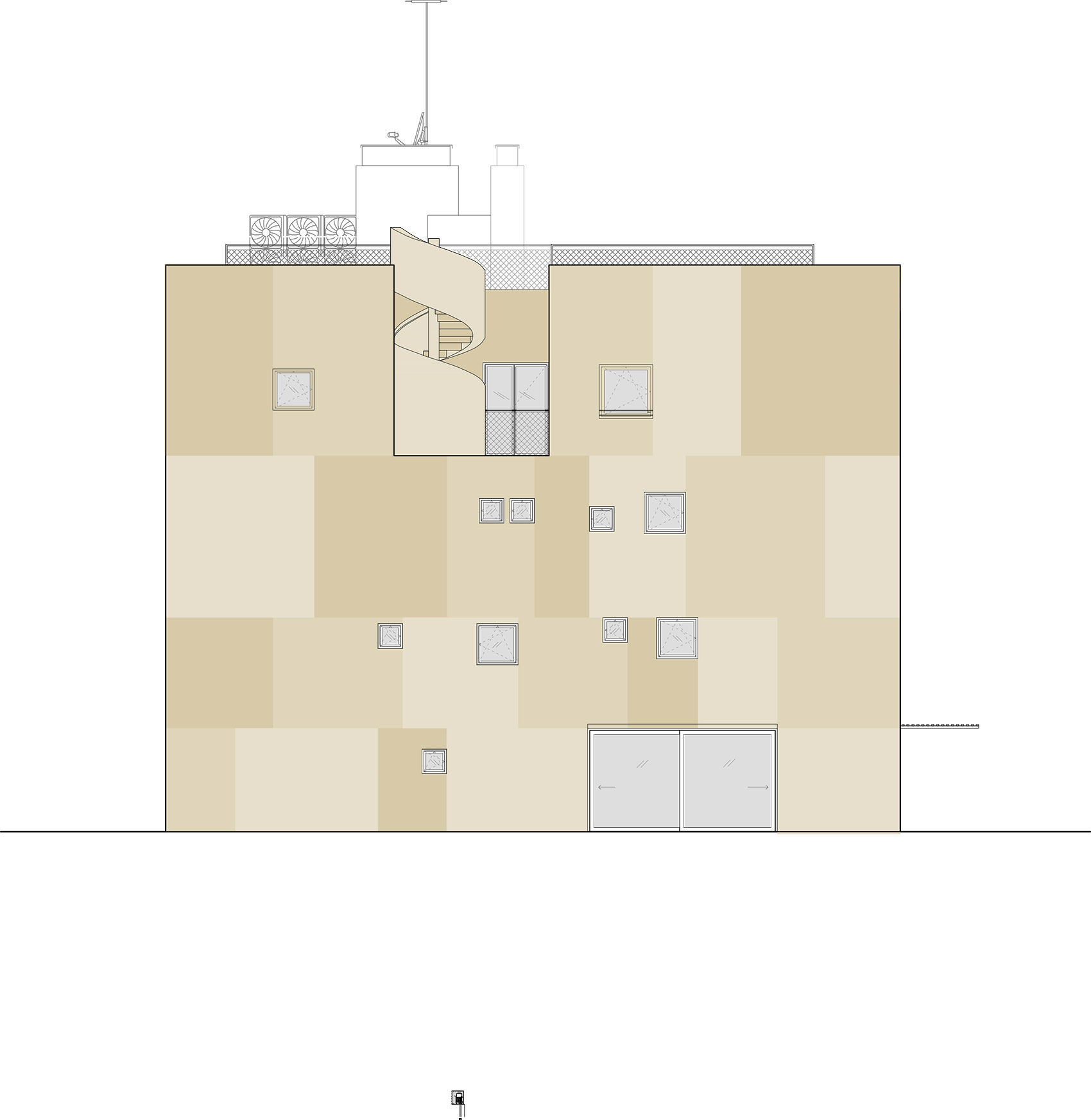 Paral·lel 公寓大楼丨西班牙巴塞罗那丨OHLAB-63