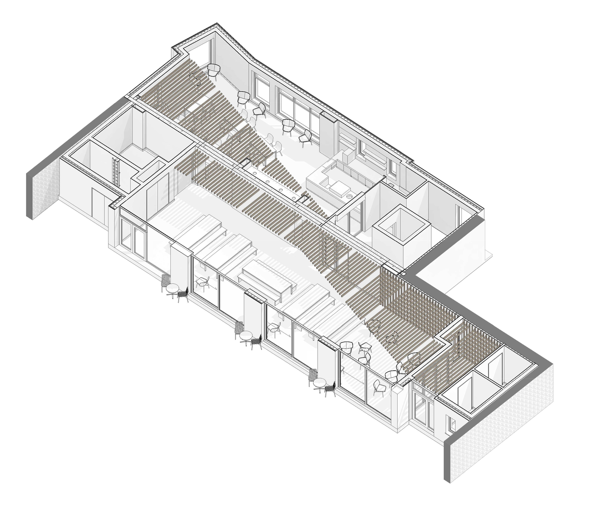 Whispering House Social Hub / Coady Architects-14