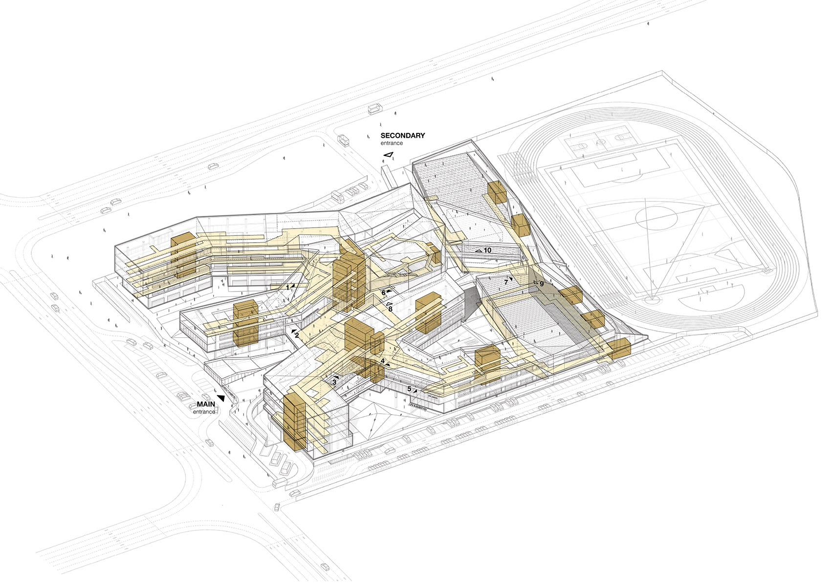 上海德法学校 / 临界工作室 + 蔺科-31