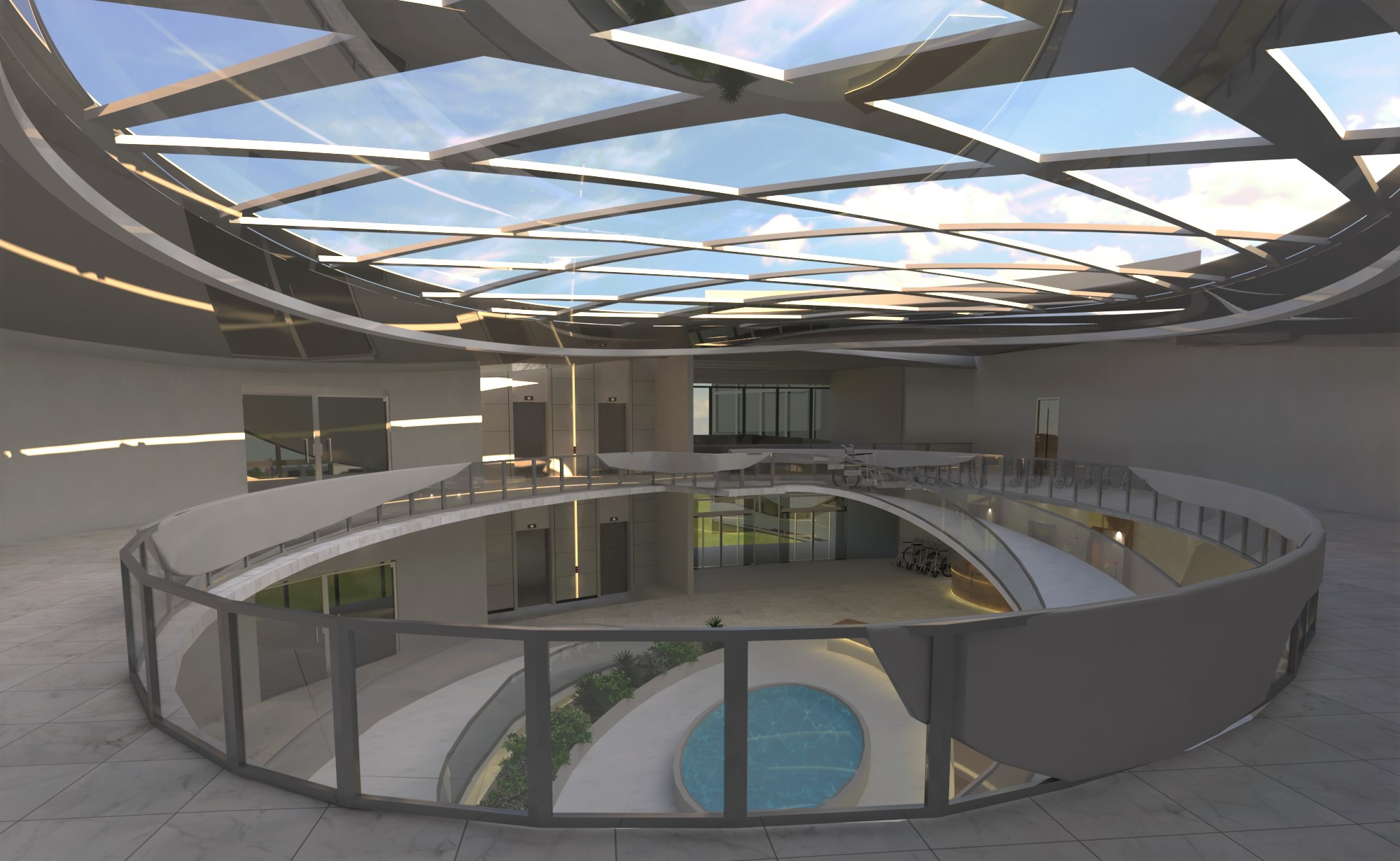 Graduation project- Disabled Rehabilitation Center-8