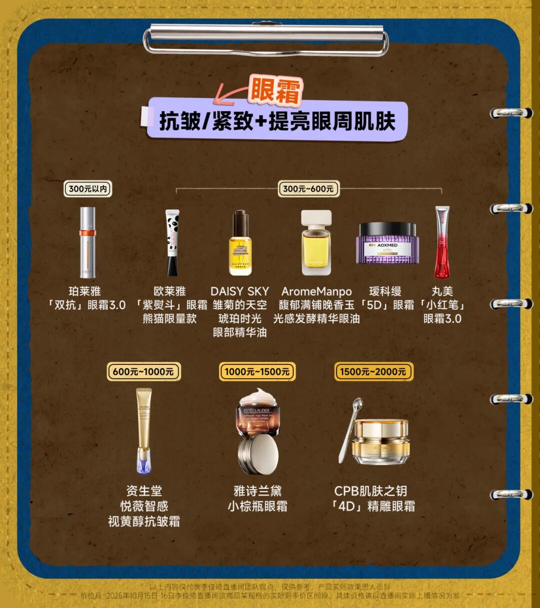 双11面霜＋眼霜小课堂课后笔记丨课代表就位！面霜&眼霜怎么挑？进来划重点！-36