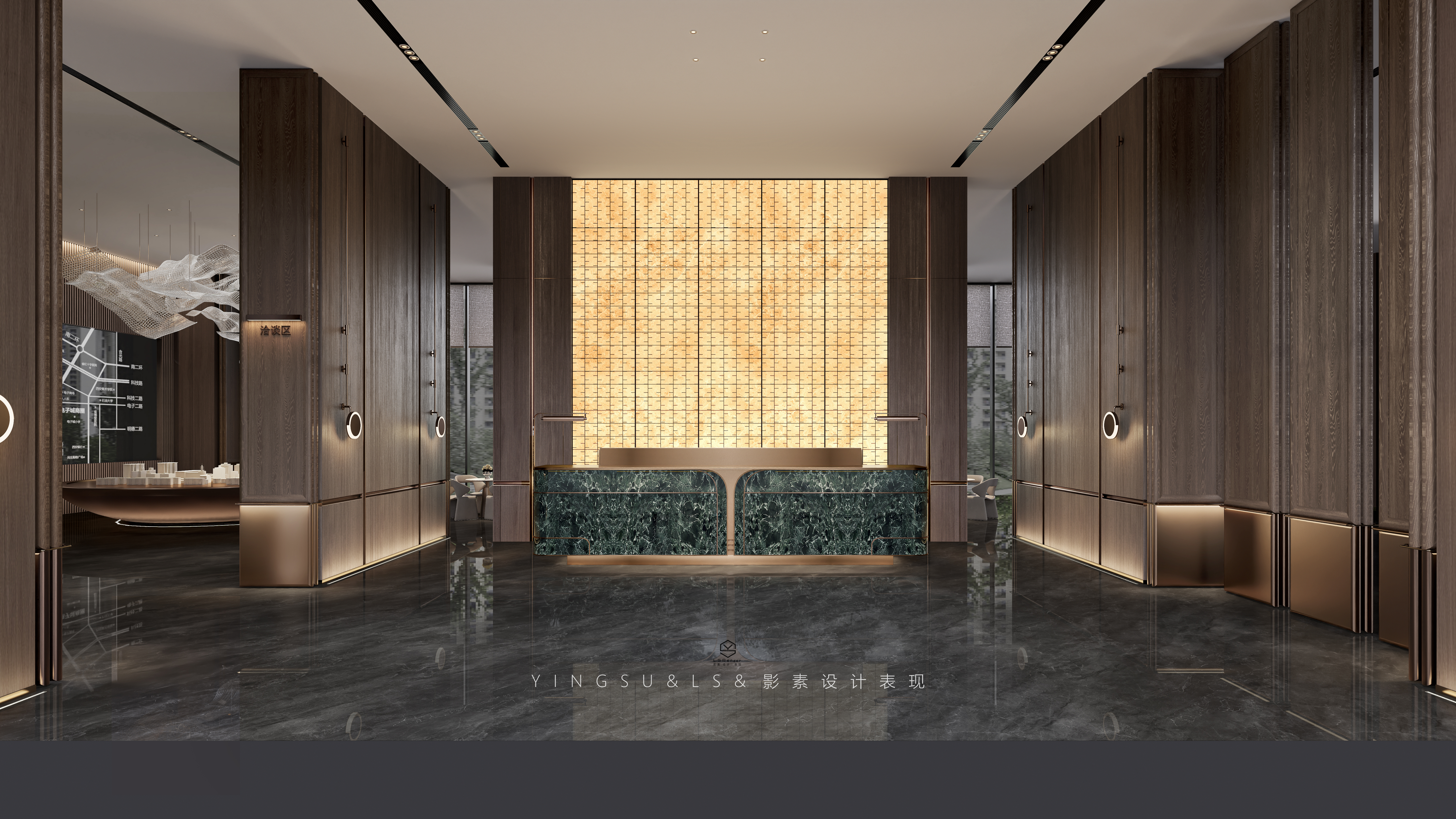 影素设计 • 售楼部商业空间表现-1