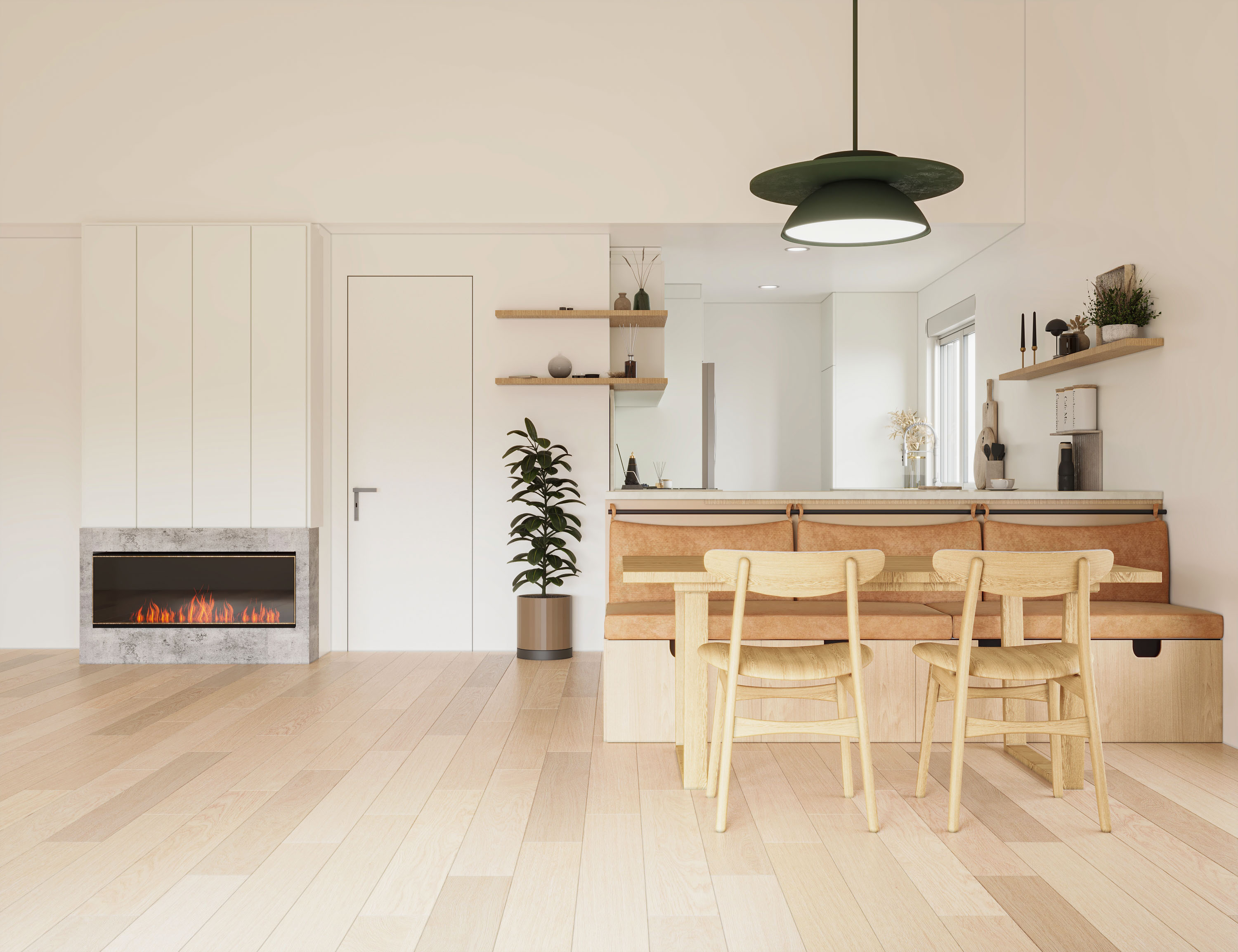 Wooden Whispers · 厨房设计丨美国-5