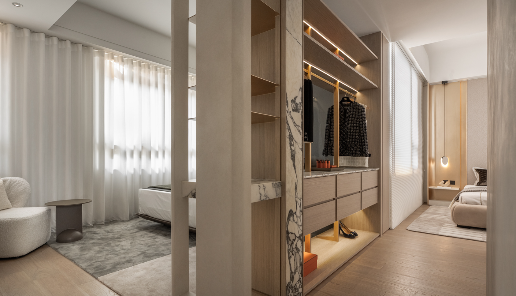 116㎡ 现代奶油风 温柔细腻-4