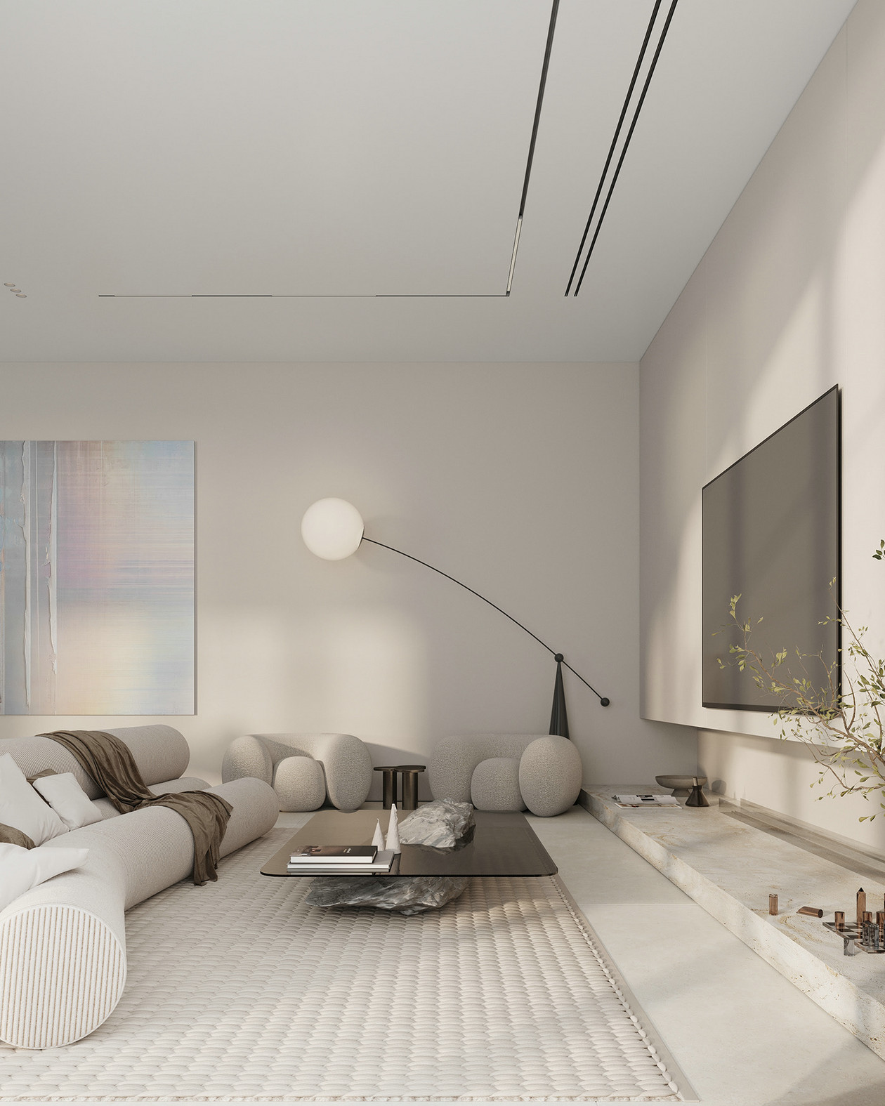 极简风住宅设计 这也太高级了吧-2