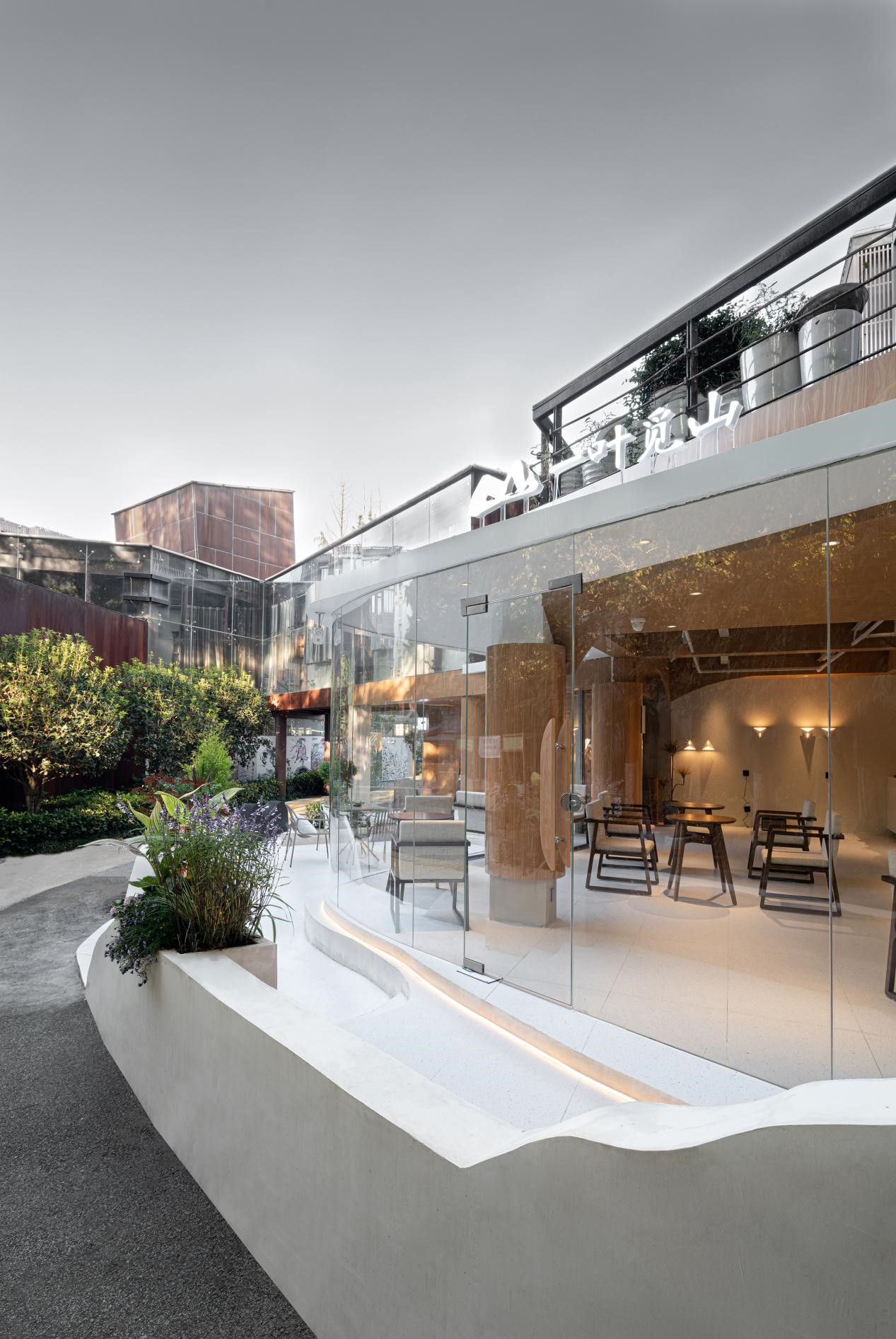 一叶觅山·城市中的“诗意茶园”丨中国合肥丨ASL建筑-18