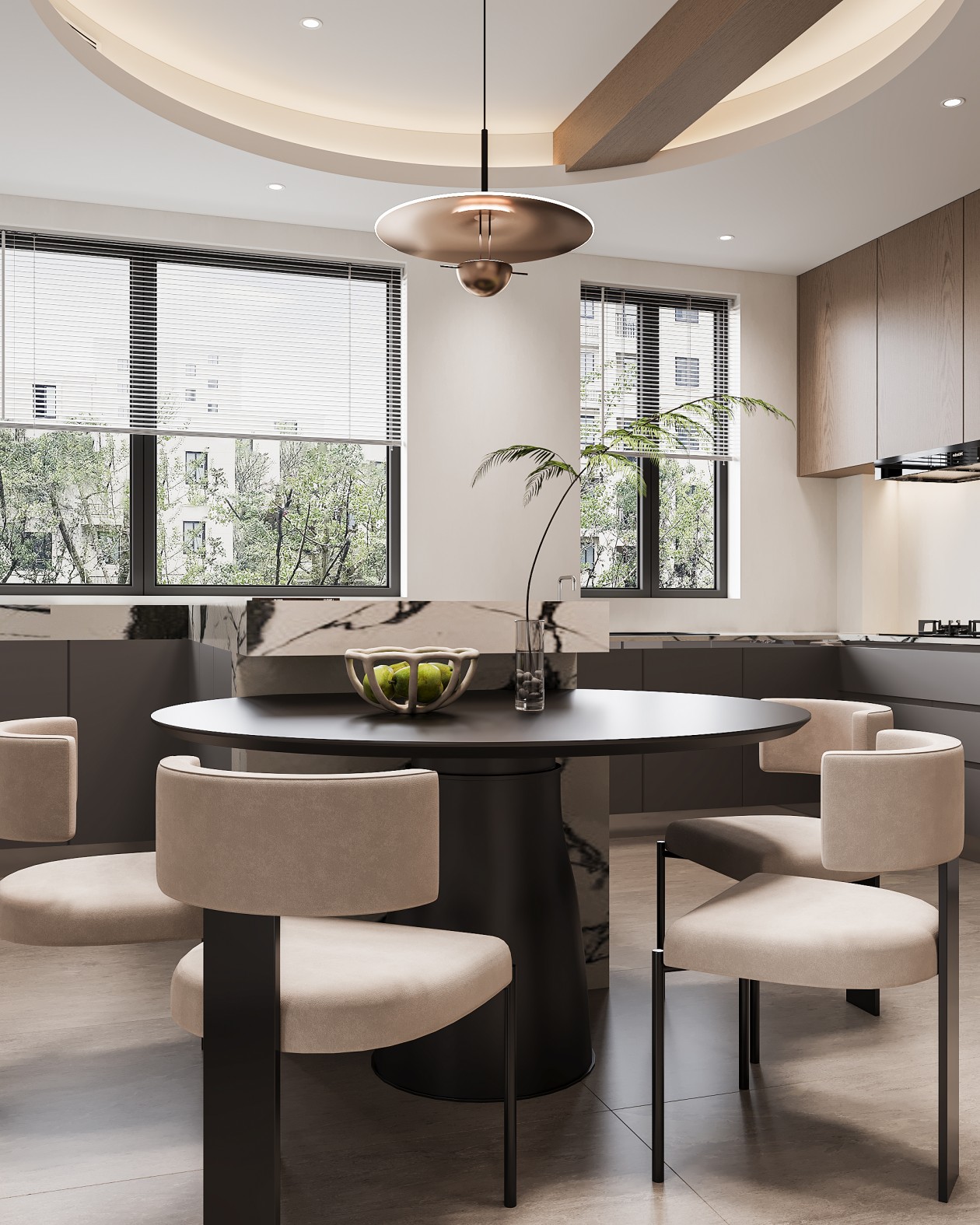 现代风格全屋效果表现-2