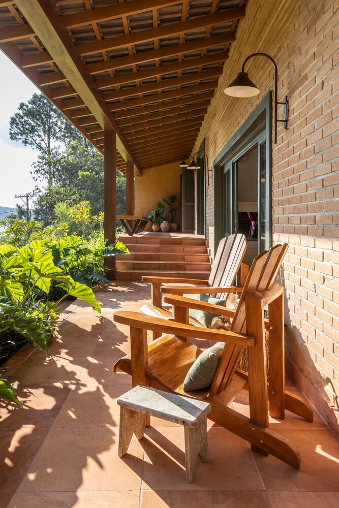 巴西 Ibi House 和谐乡村风格设计-38