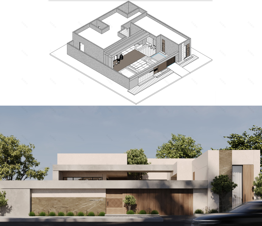 T.O Chalet - Exterior & Interior Package-2