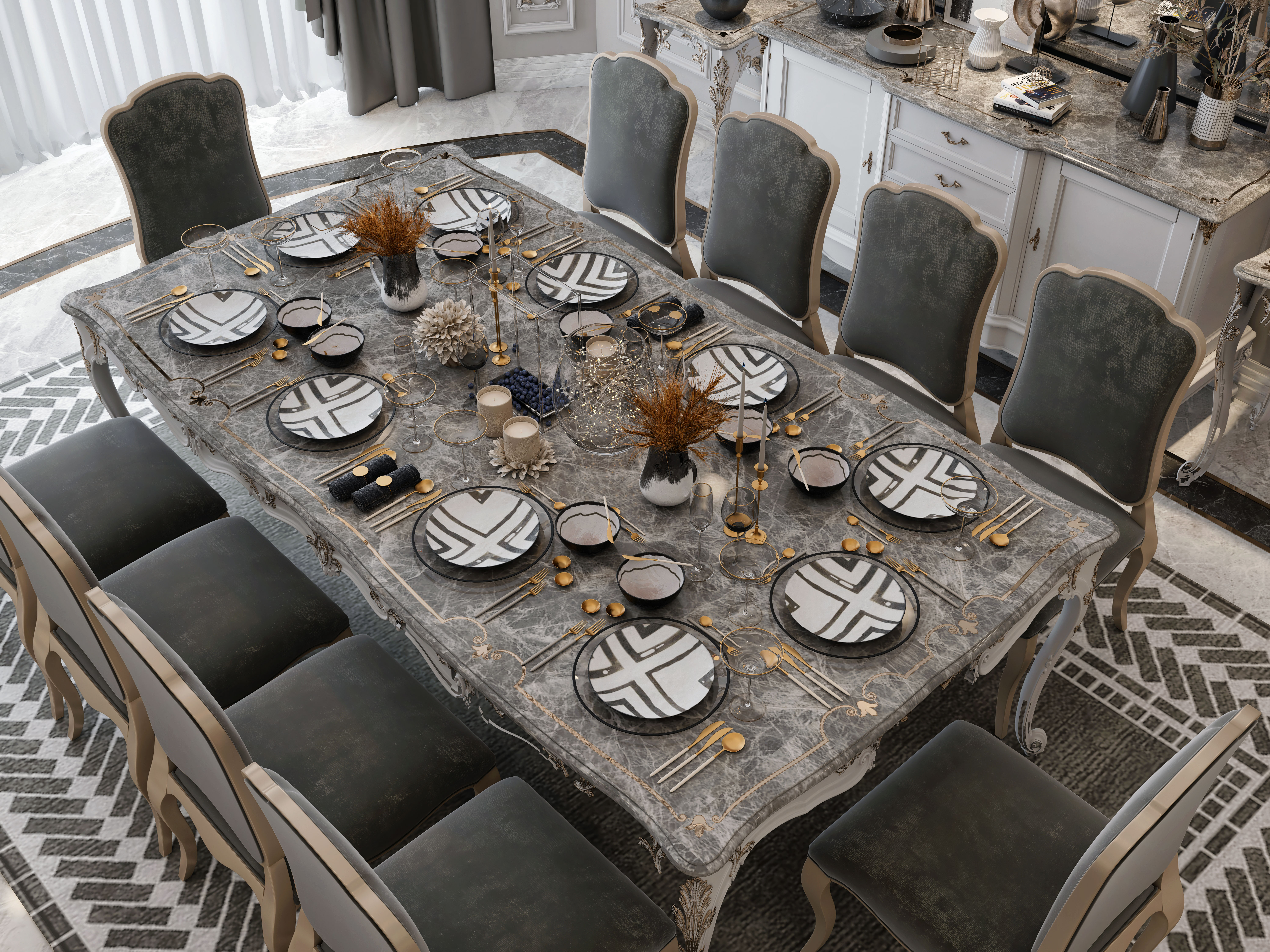 KSA | CLASSIC DINNING ROOM-5