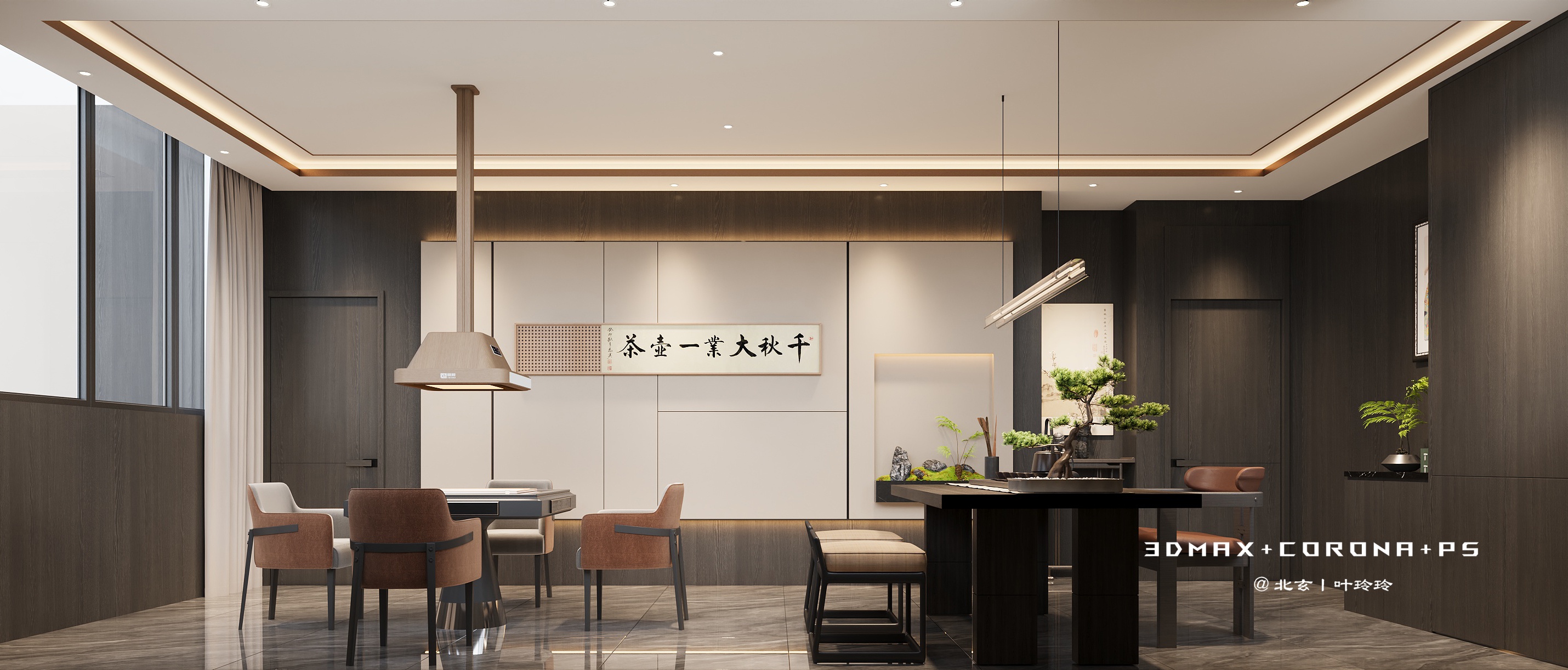 自在林藏茶会所设计 一茶通古今 禅茶意境当代演绎-3