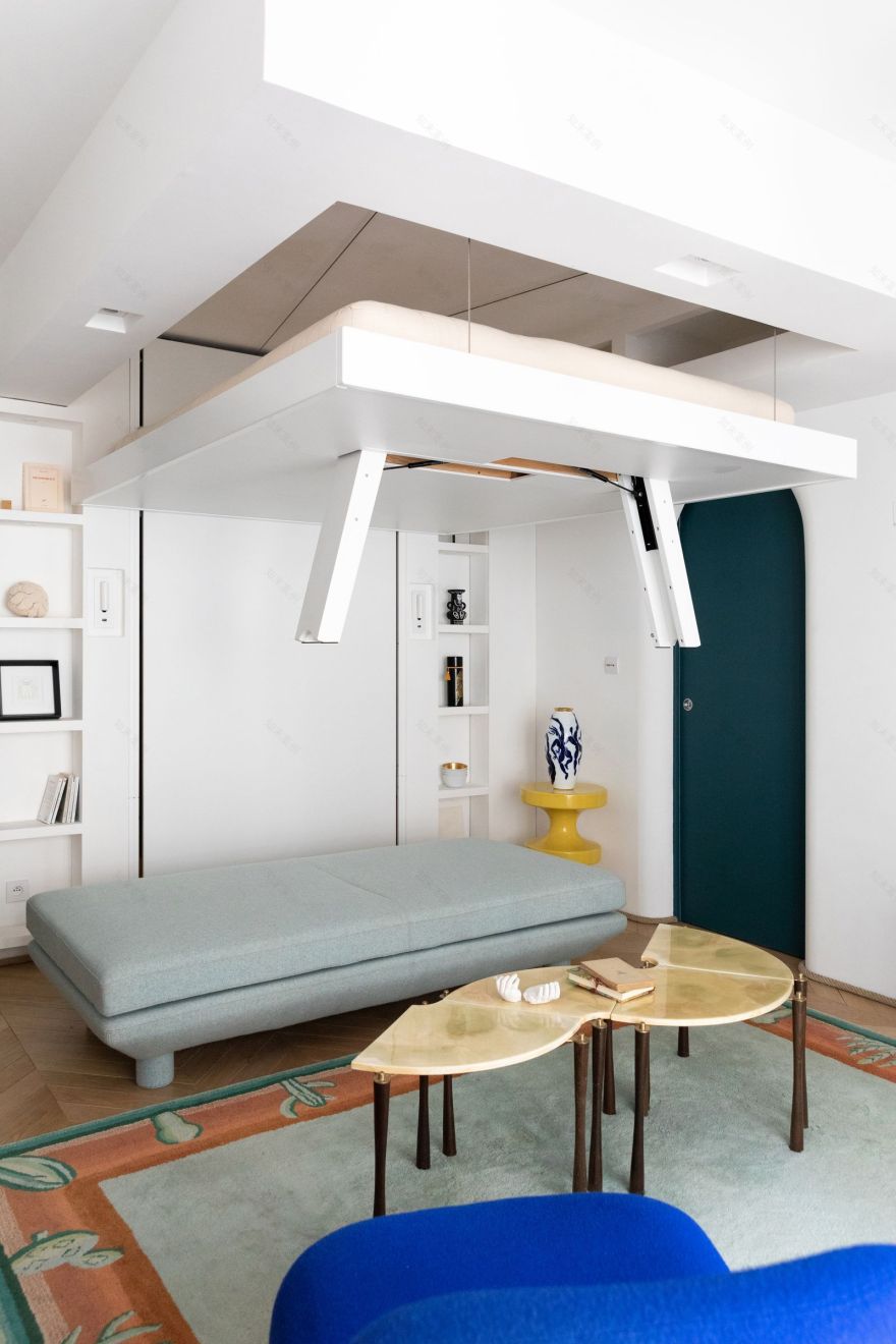 巴黎48平米公寓翻新项目丨法国巴黎丨室内建筑师兼设计师Delphine Maumot-22