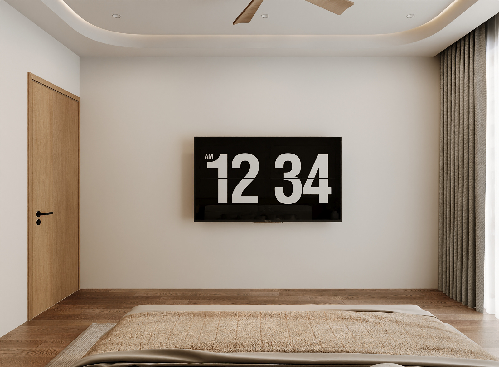 Balanced Serenity - Wood & Charcoal Contrast-7