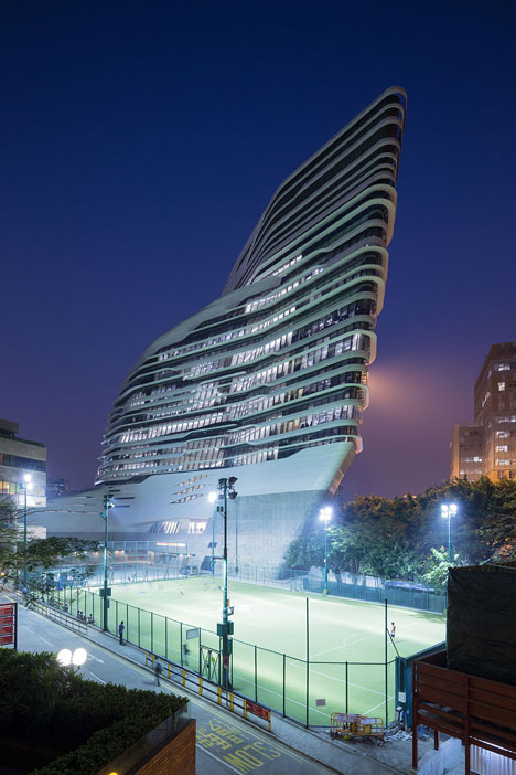Zaha Hadid's Hong Kong Innovation Tower in new movie and photographs-29