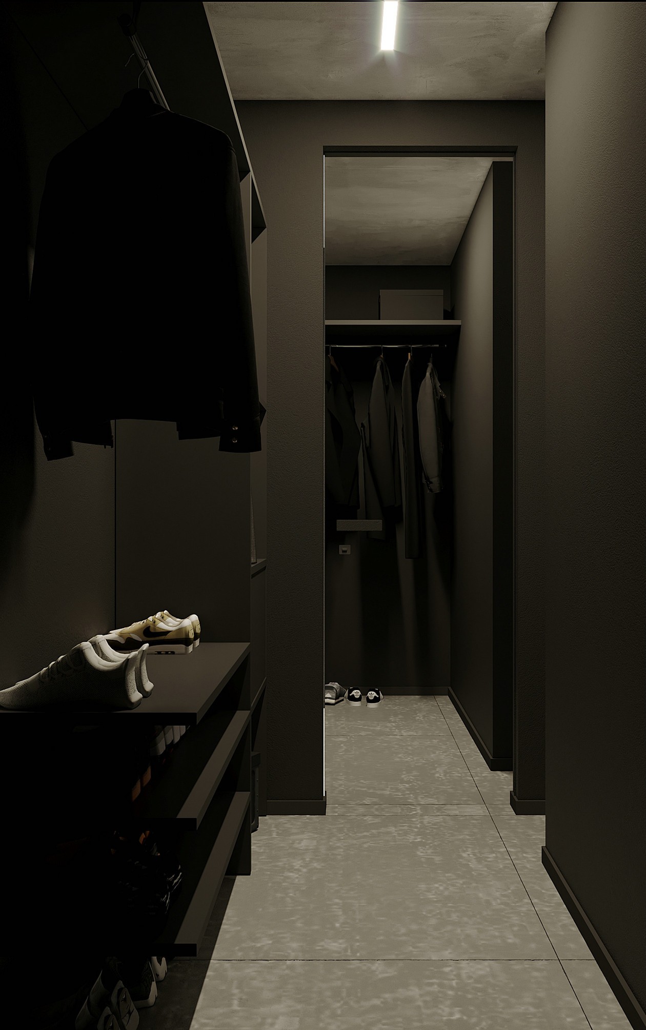 高级灰+高级黑空间设计 塑造空间立体感-8