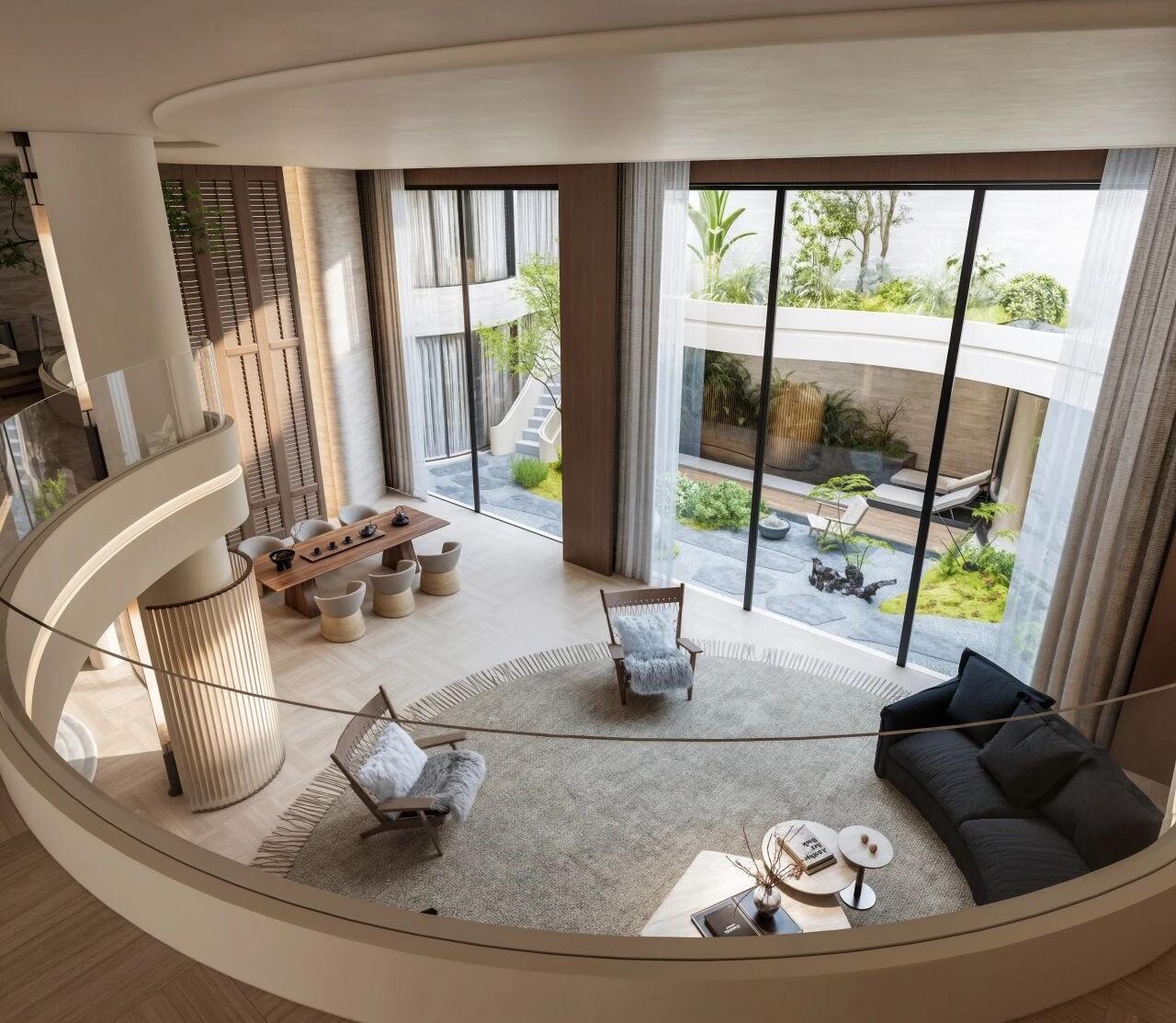 美及设计 · 重庆紫檀庄园1300m²曲境别墅丨中国重庆丨美及空间设计-1