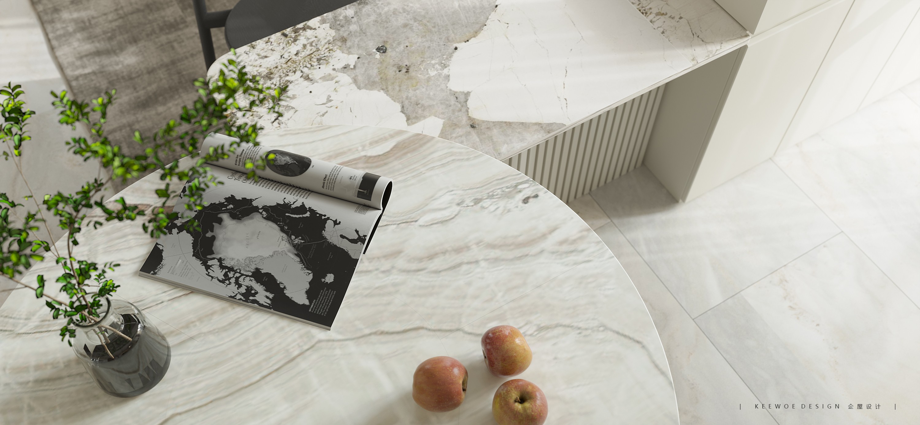 简约舒适，品质生活的平层企屋设计案例-8