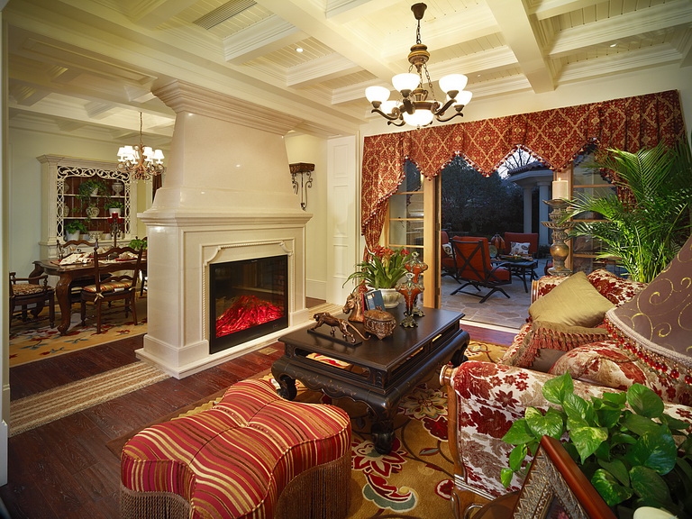 戴坤  绿城临安玫瑰园样板间-41