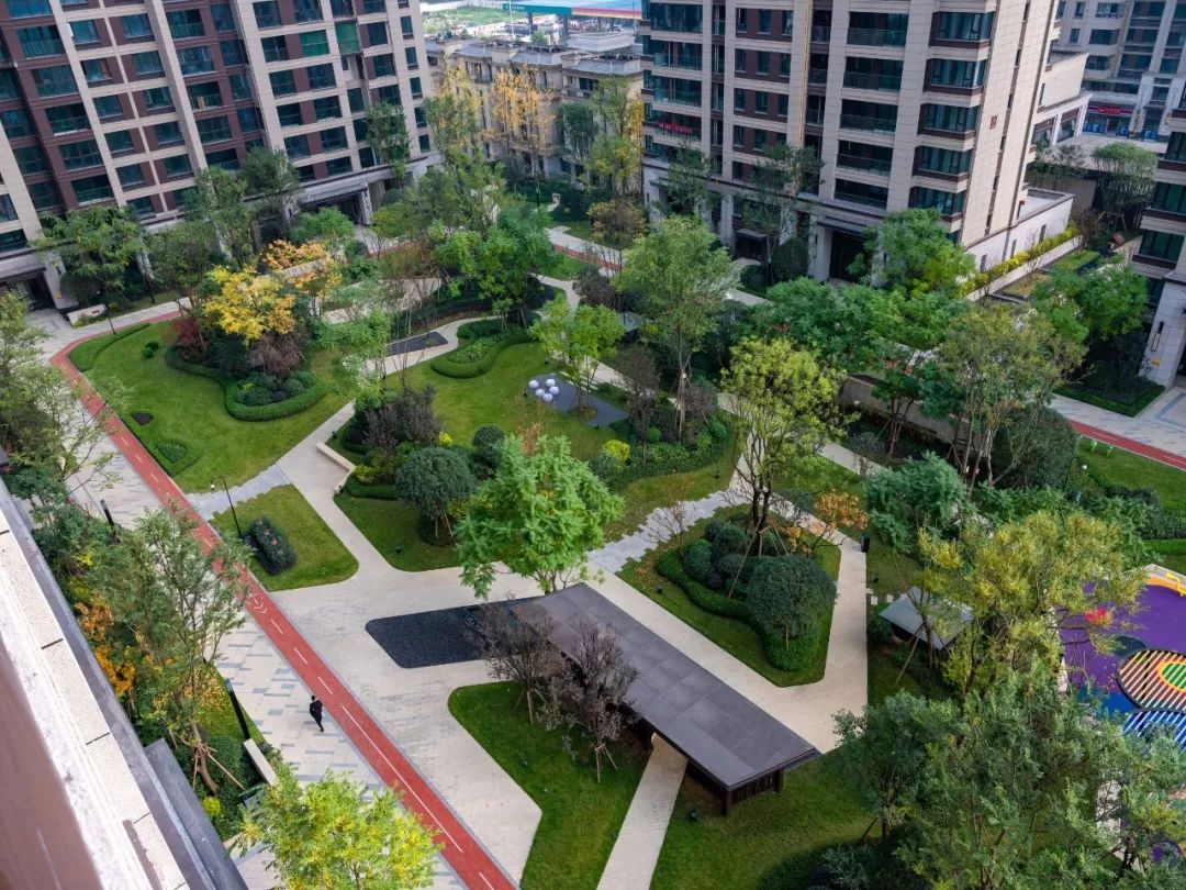 现代生活大区的植物景观设计 | 从自然主义到对称规整-44