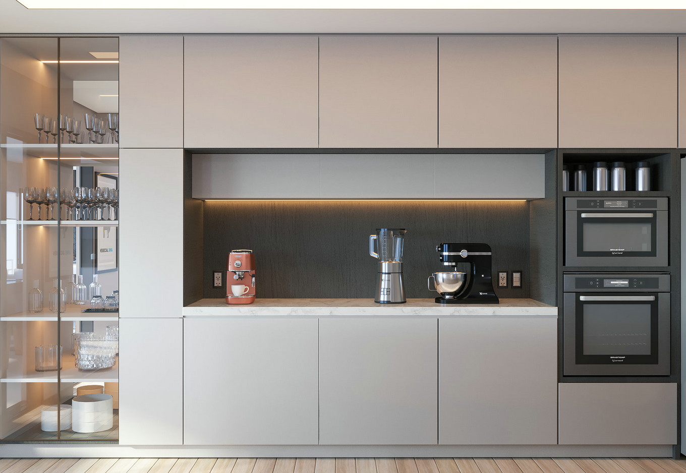 简约前卫现代风，清新美好空间-2