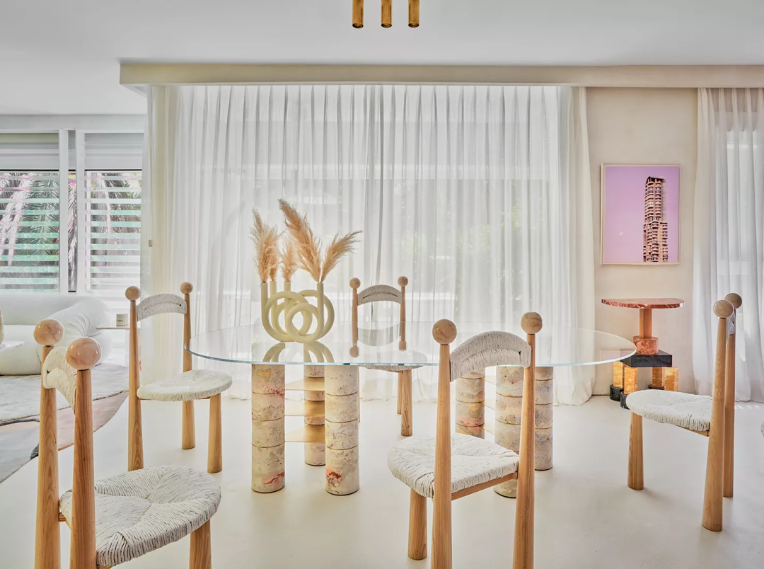 海浪之家 · Patricia Bustos 的多彩室内设计-7