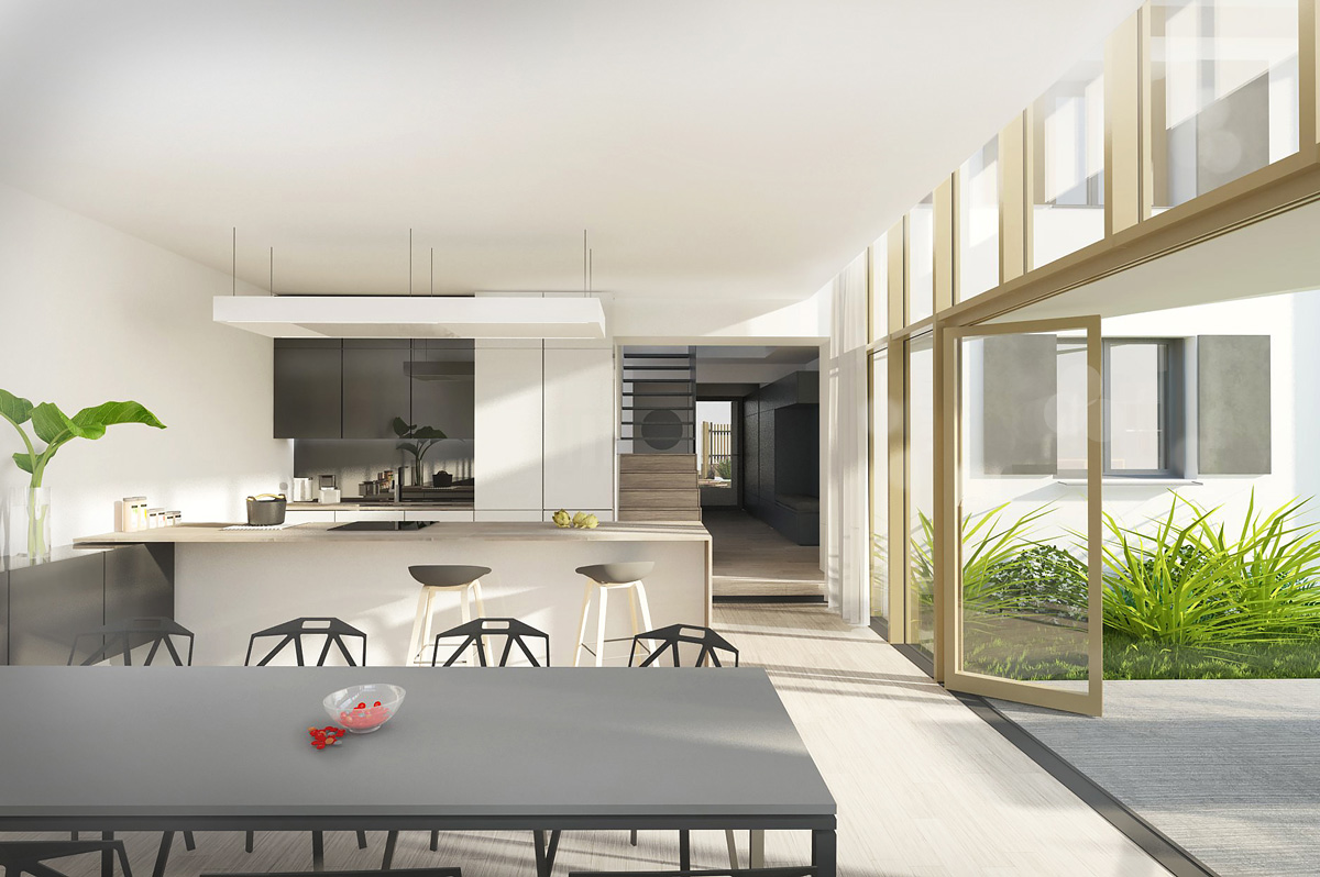 Caluire et Cuire住宅当代翻新与扩建项目丨法国丨RECO Dank Architectes-21