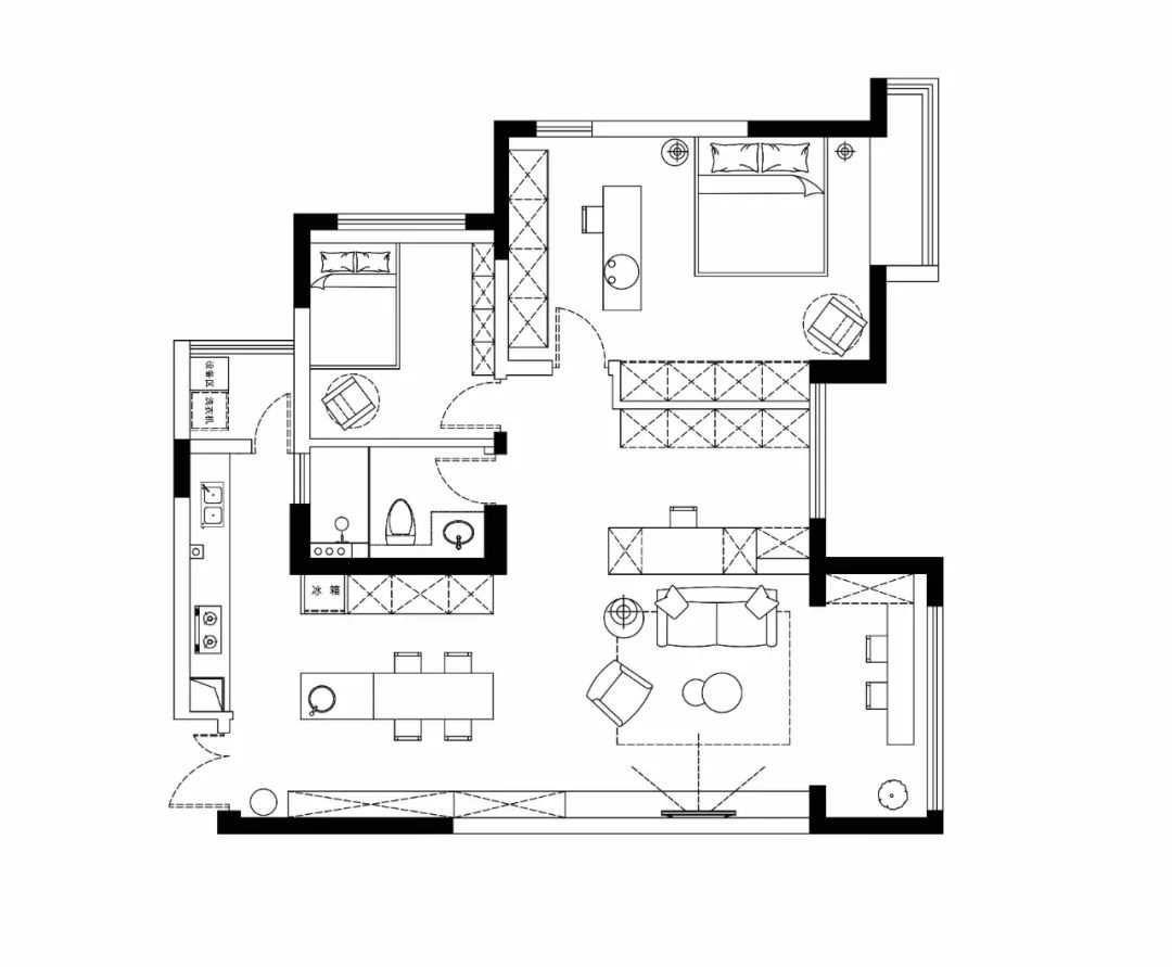 成都远大中央公园·现代轻奢之家丨中国成都丨KNOW DESIGN 了意设计-17