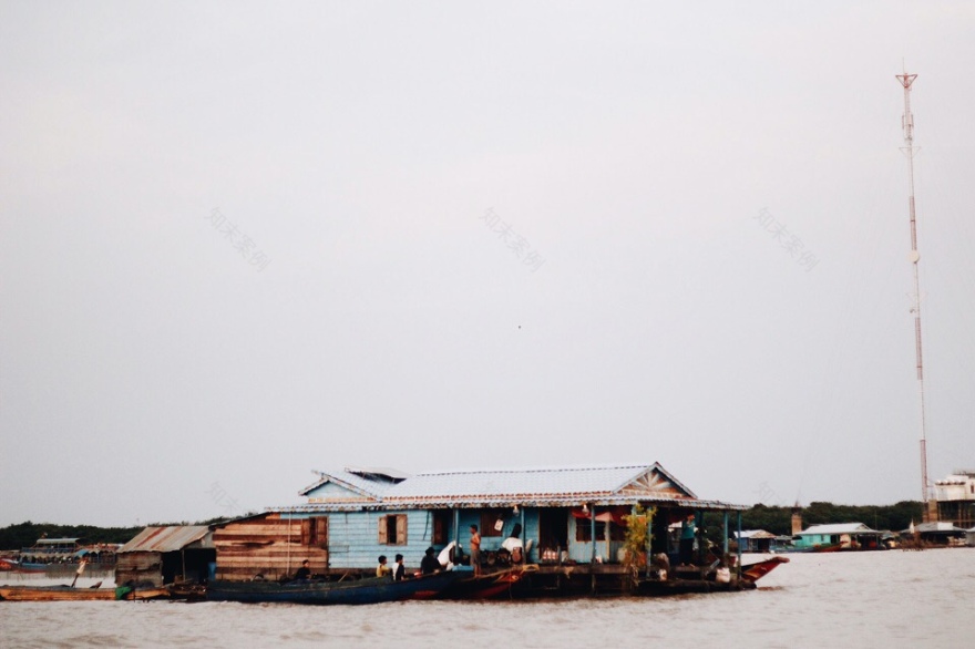 柬埔寨洞里萨湖居民生活-22