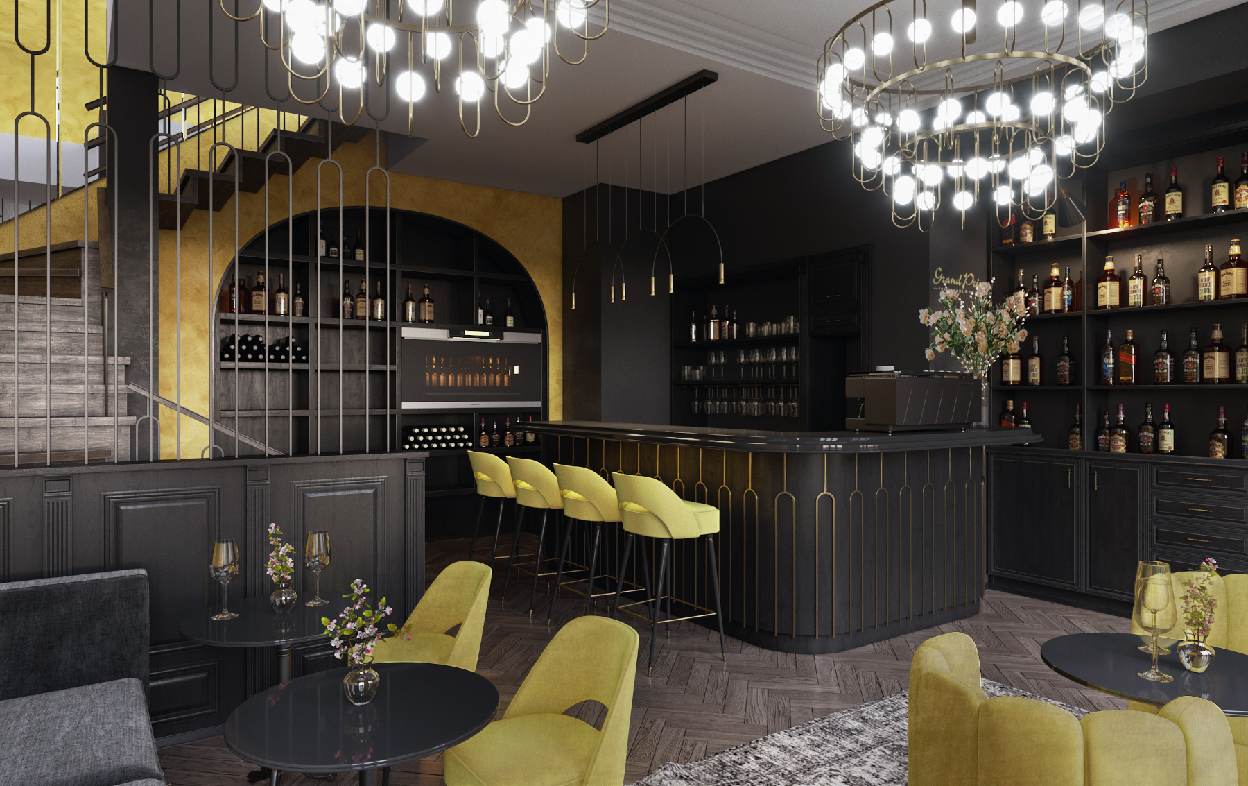 乌克兰奥德萨的 Grand Prix 餐厅-29