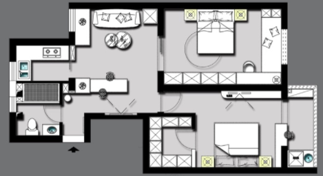 简约婚房,老房翻新新生活-5