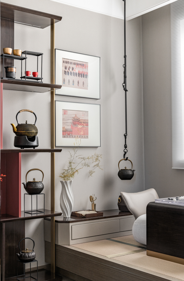沈阳润樾府 115 户型样板房丨中国沈阳丨万景百年室内设计-23