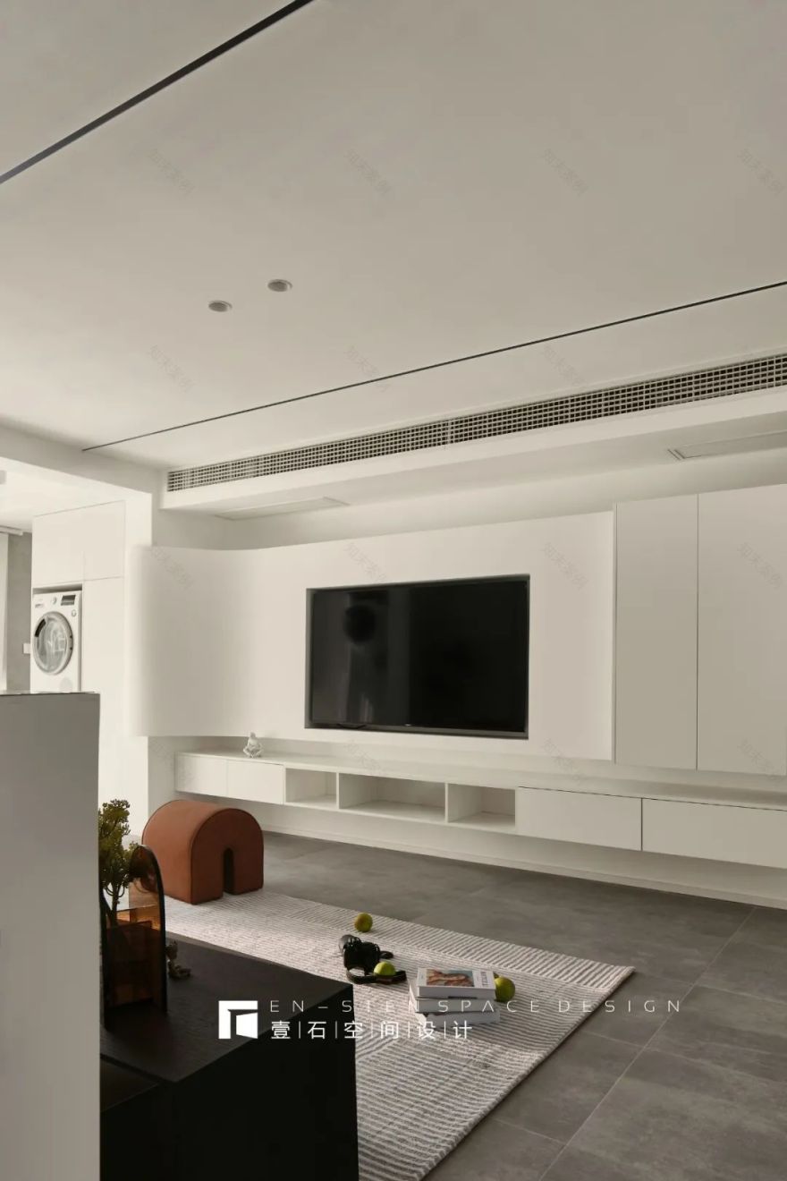 留白 · 南京壹石设计极简主义家居空间丨中国南京-16