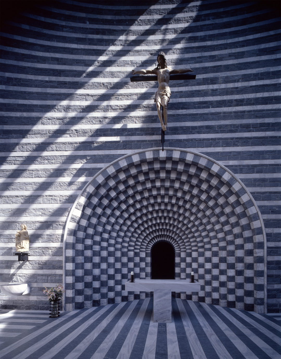 Chiesa San Giovanni Battista 教堂丨瑞士提契诺丨Mario Botta-15