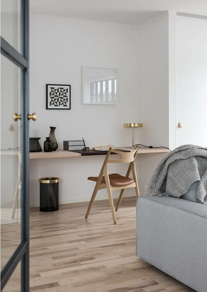 瑞典现代风格住宅，开放厨房与步入式衣橱-6