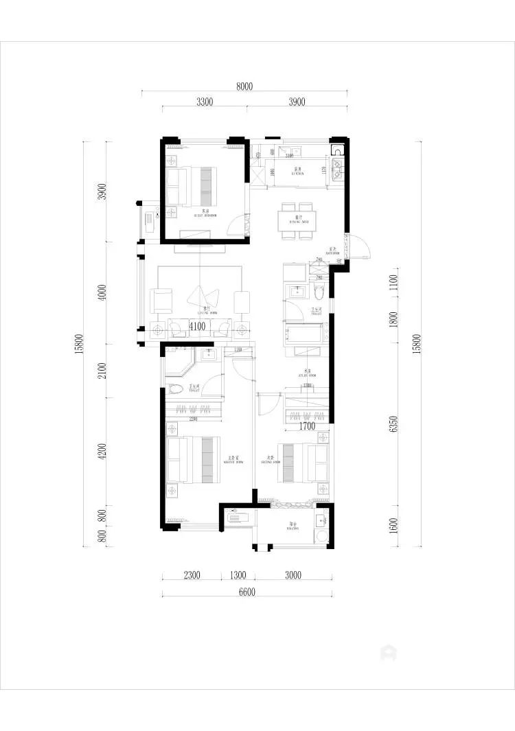 新中式风格家装设计，传统与现代的完美融合-53