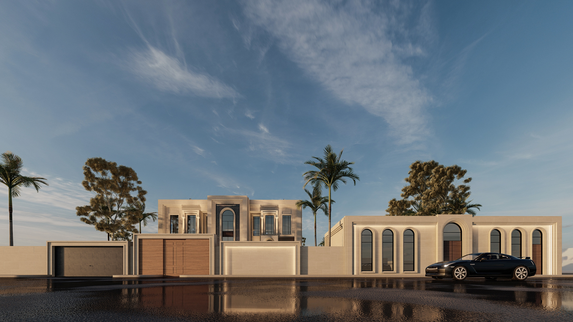 新古典主义宫殿丨卡塔尔-5