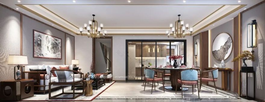 广州番禺中冶逸璟台现代中式别墅设计丨中国广州丨TODD 杜特设计-0