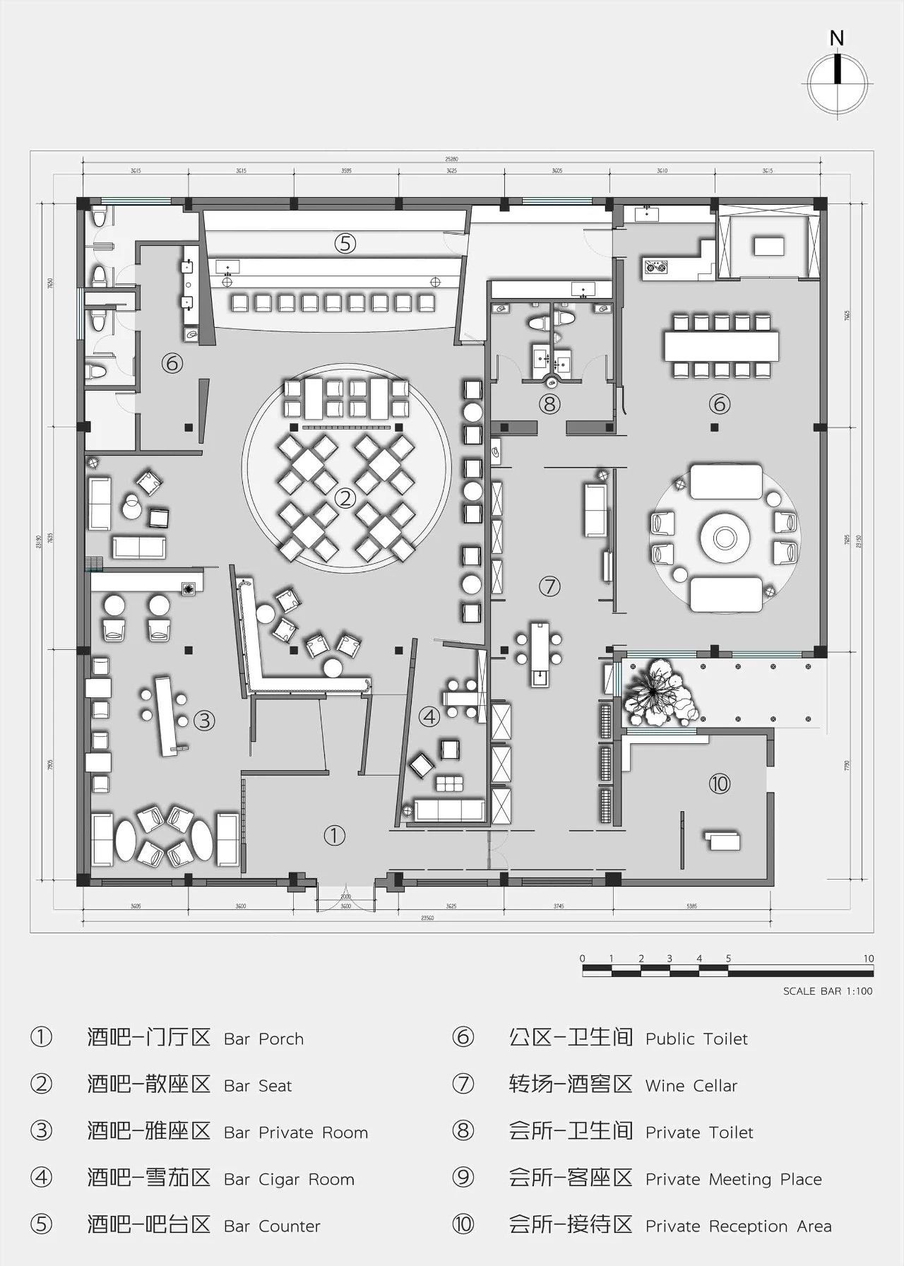 酒池星座鸩酒吧丨中国无锡丨有划设商业设计「existence design」-68