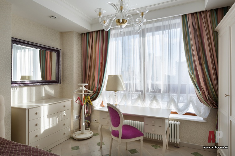 莫斯科中心家庭临时居住的新古典风白色公寓设计丨俄罗斯莫斯科丨库勒金娜·奥尔加,伊万诺娃·叶卡捷琳娜-27
