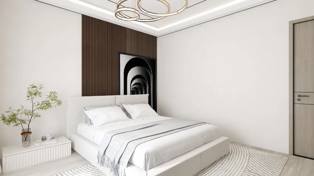 130m²现代简约三代同堂住宅设计丨丰立装饰-4