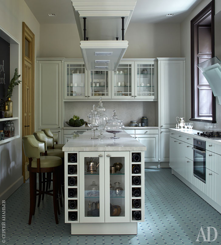 莫斯科奢华家庭别墅，现代英美风格大宅-16