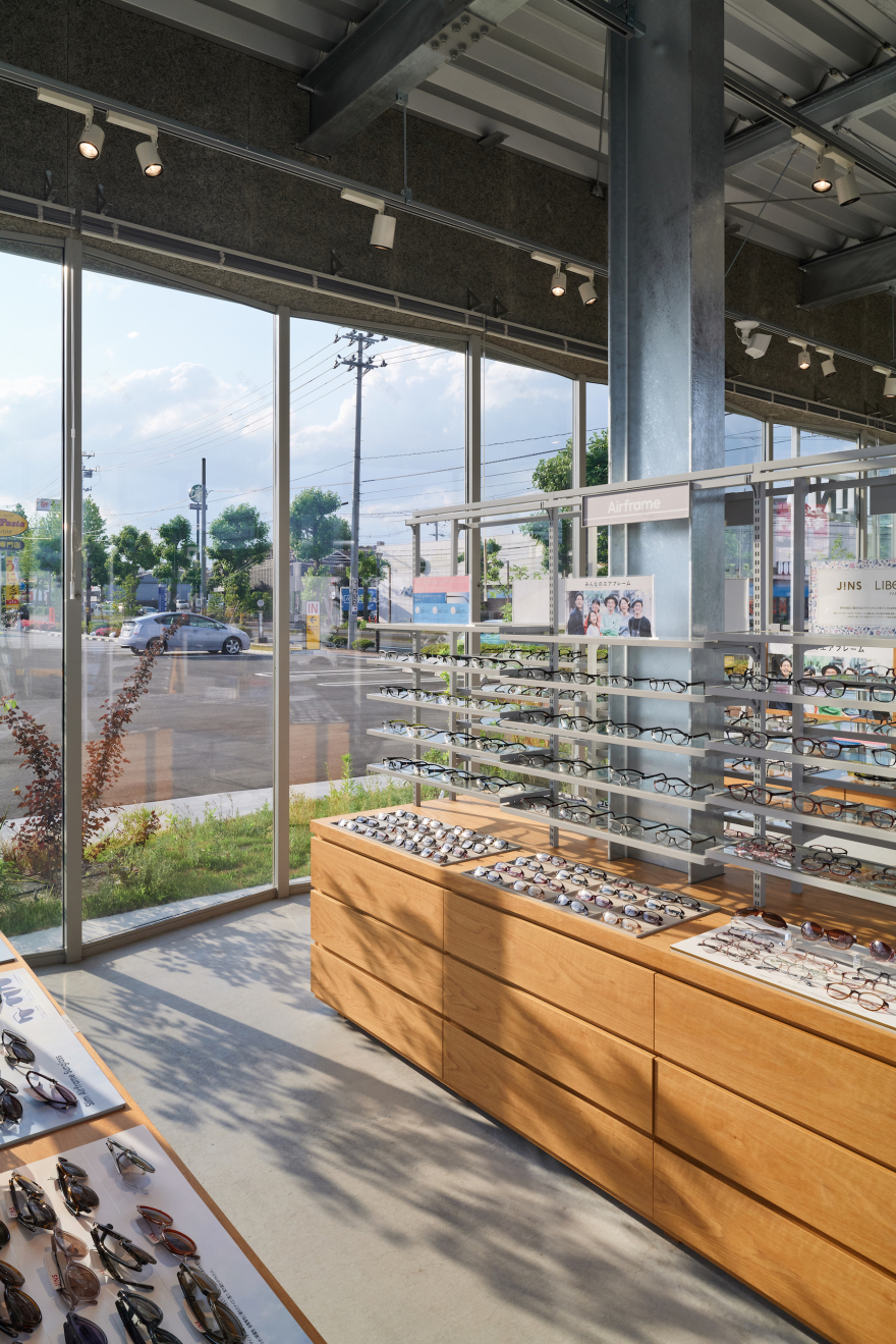 JINS Sendai Izumi 眼镜店丨日本丨Yohei Kawashima architects inc.-42