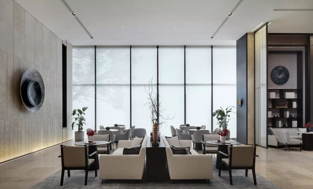 天津津门大院售楼处 | 古韵墨色与现代材质的完美融合-100