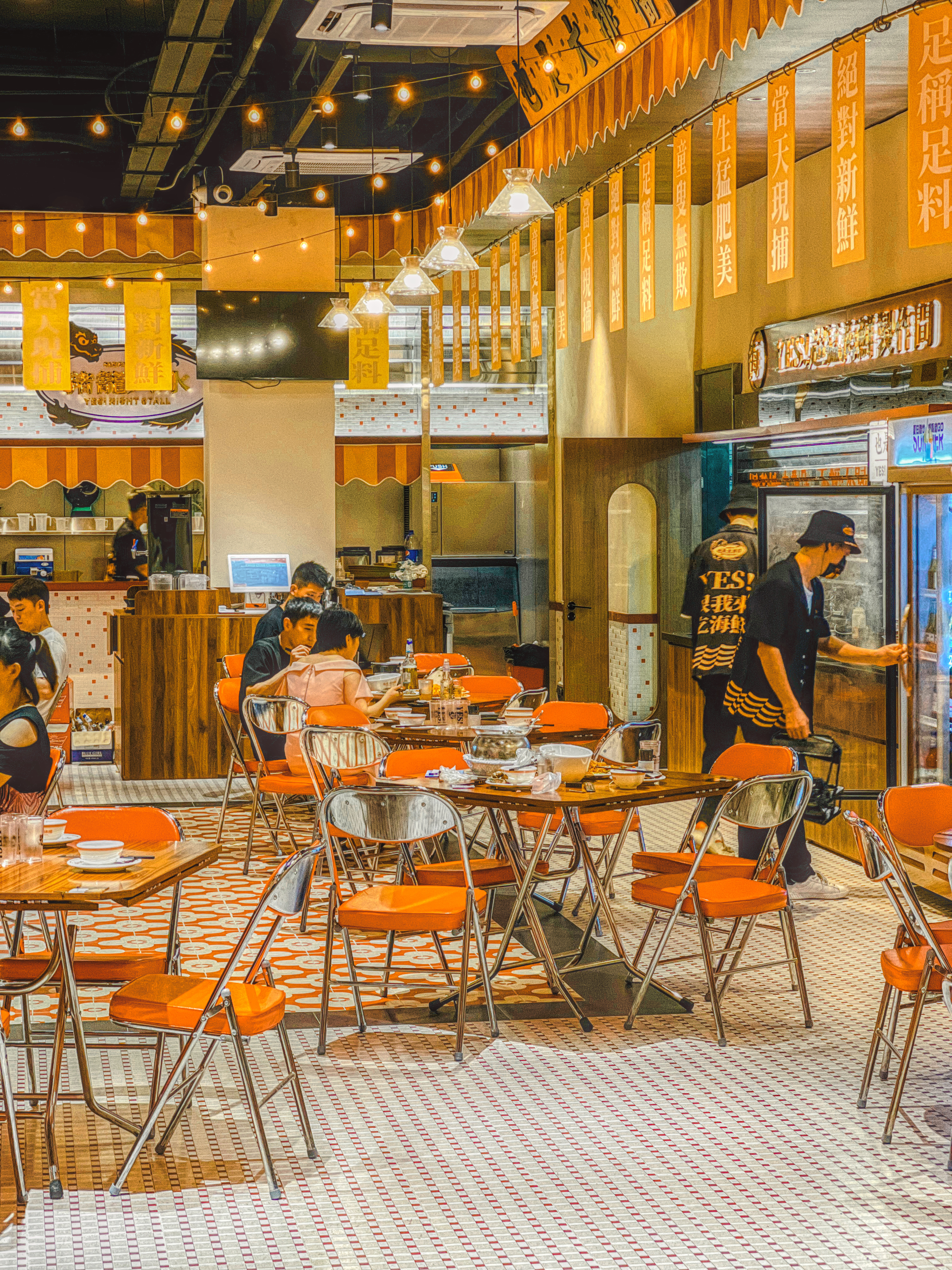 原创空间设计｜YES! 也是海鲜大排档-28