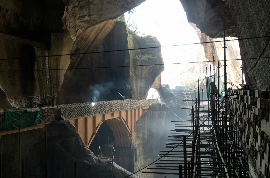 黄岩石窟文化艺术中心丨中国台州丨徐甜甜,DnA_Design and Architecture-24