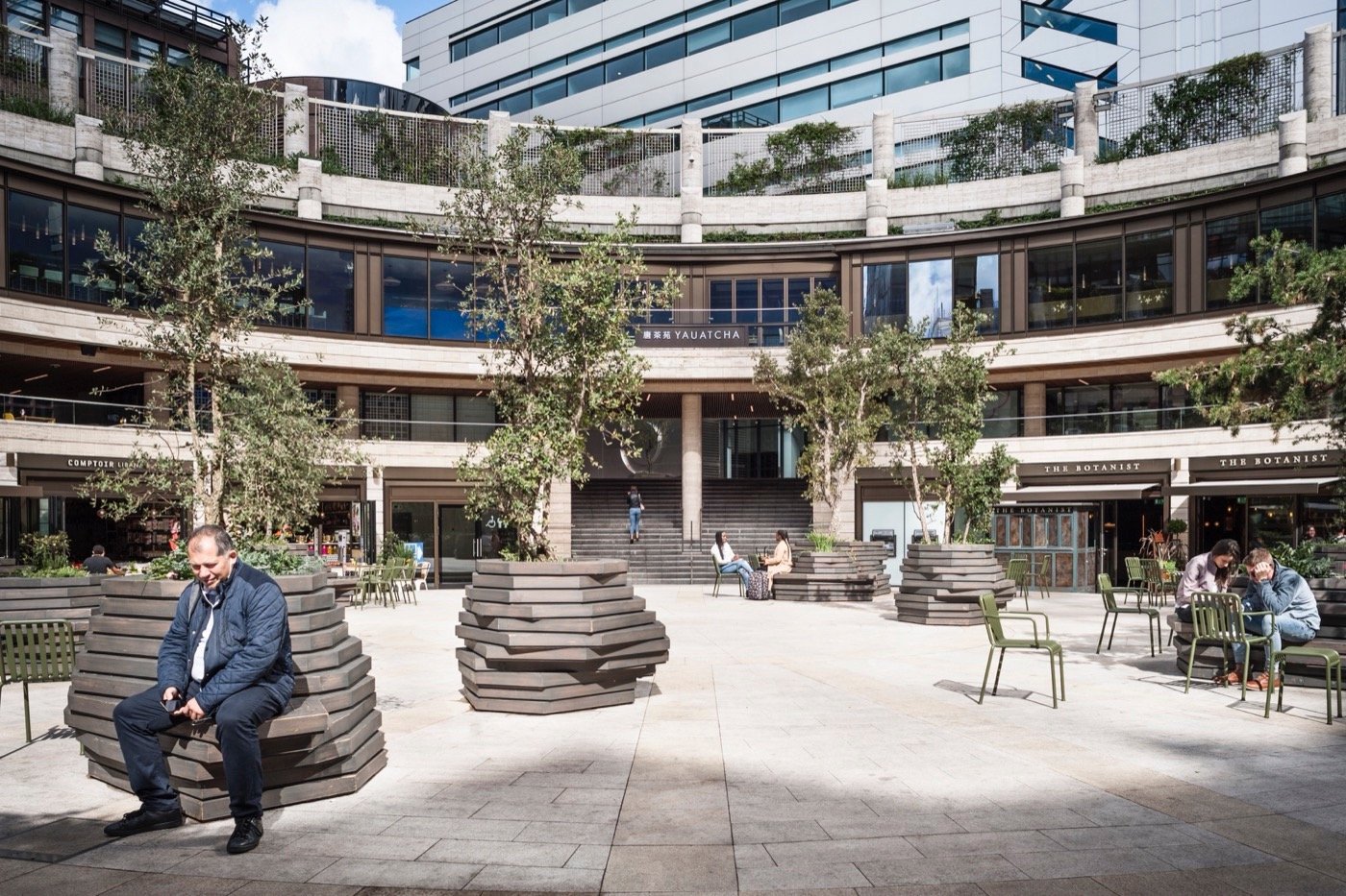 英国 Broadgate 公共空间景观丨英国土地和 DSDHA-17