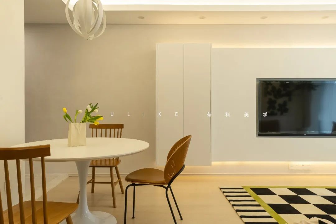 110㎡简约奶油风家居丨刁俊豪-22