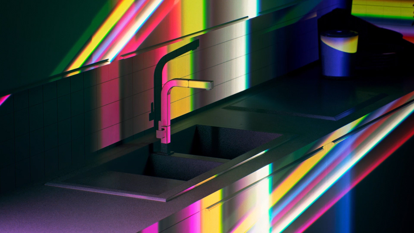 三星定制厨房光效实验-5